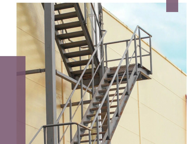 Пожарные лестницы в Нововоронеже от 12144 руб. — монтаж и продажа | ПРОЛЁТ-Нвв