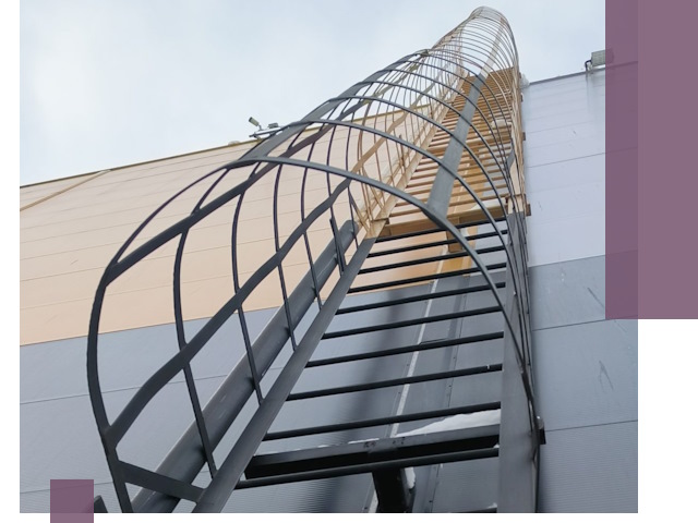 Изготовление и монтаж пожарных лестниц в Нововоронеже профессионально