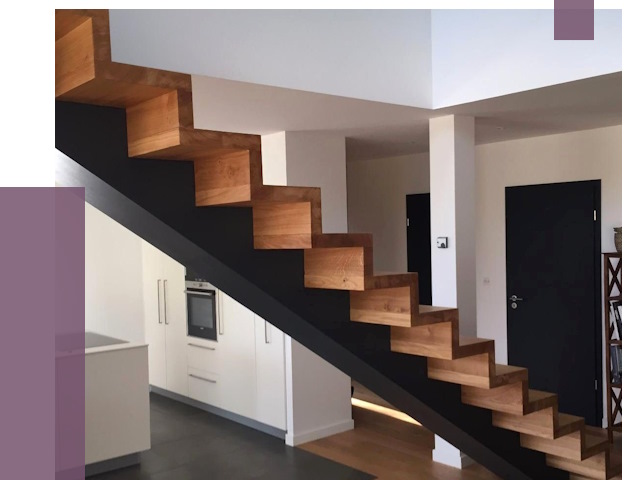 Изготовление деревянных лестниц в Нововоронеже от 86020 руб. | ПРОЛЁТ-Нвв