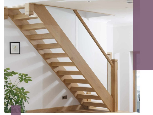 Изготовление деревянных лестниц под ключ в Нововоронеже для дома