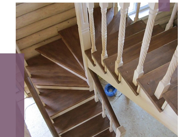 Реставрация деревянных лестниц в Нововоронеже от 4250 руб.