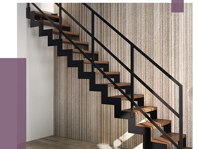 Изготовление металлических лестниц в Нововоронеже от 48070 руб. | ПРОЛЁТ-Нвв