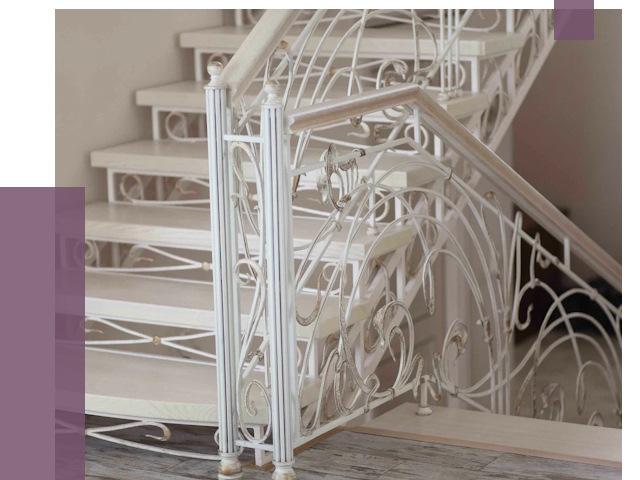 Изготовление кованых лестниц на заказ в Нововоронеже от 86020 руб. | ПРОЛЁТ-Нвв