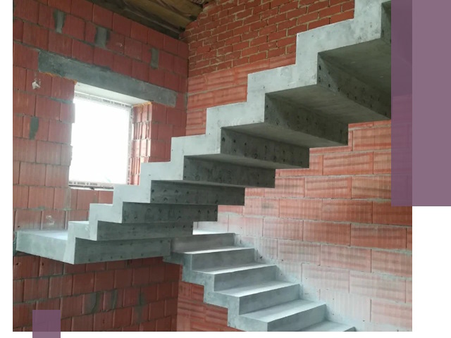 Бетонные лестницы под ключ в Нововоронеже: монтаж, демонтаж, ремонт