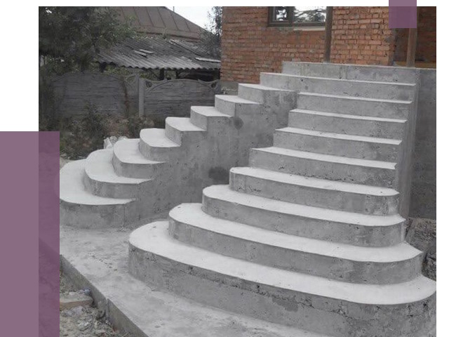 Монтаж бетонных лестниц в Нововоронеже от 4250 руб. 