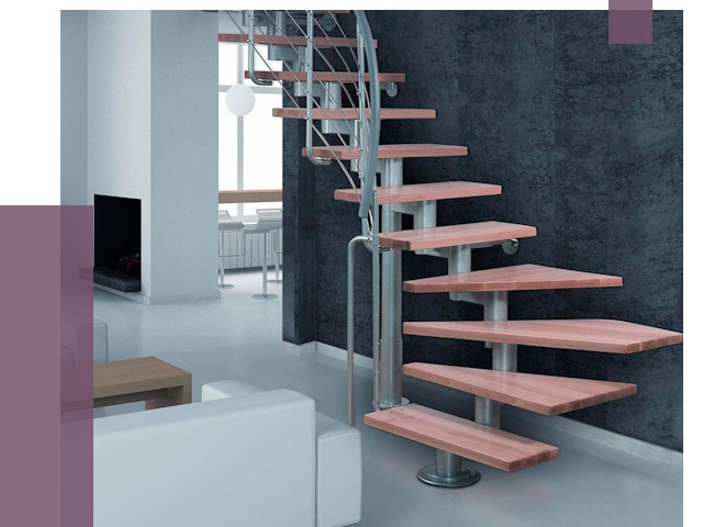 Модульные лестницы в Нововоронеже от 16698 руб. — купить в ПРОЛЁТ-Нвв