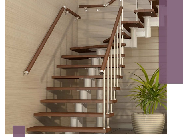 Изготовление модульных лестниц под ключ в Нововоронеже