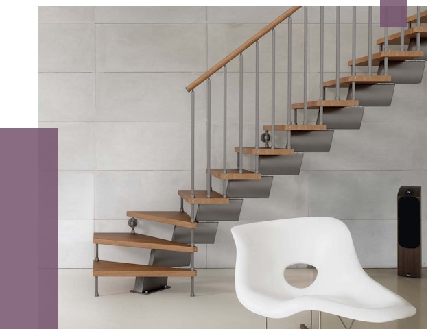 Монтаж модульных лестниц в Нововоронеже от 6274 руб. 