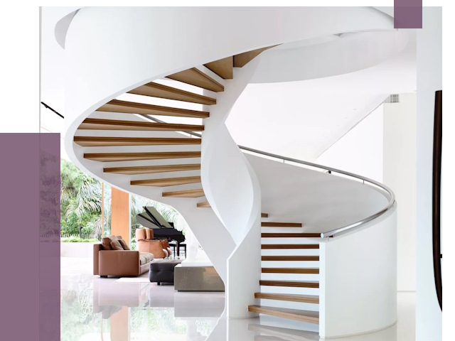 Винтовые лестницы в Нововоронеже под ключ от 48070 руб. | ПРОЛЁТ-Нвв