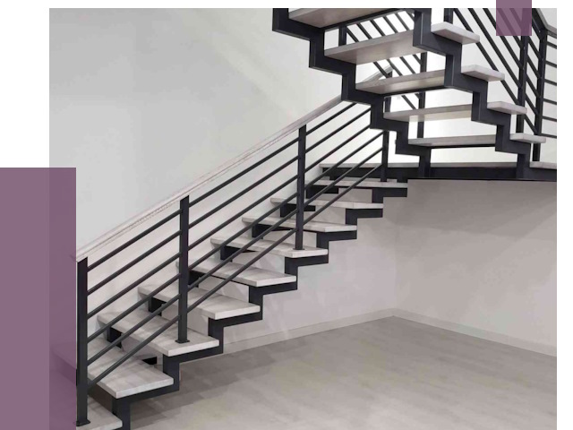 Лестницы на металлокаркасе под ключ в Нововоронеже от 12650 руб. | ПРОЛЁТ-Нвв