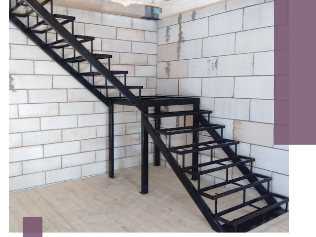 Лестницы на металлокаркасе под ключ в Нововоронеже — изготовление и монтаж