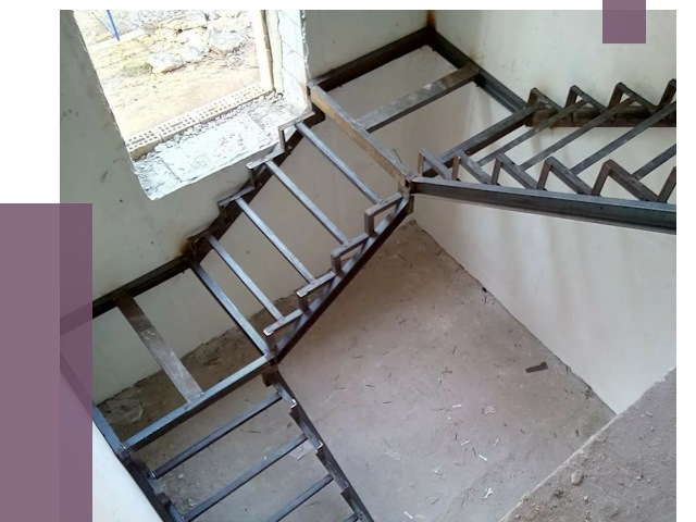 Монтаж лестниц на металлокаркасе в Нововоронеже от 12650 руб. — ПРОЛЁТ-Нвв