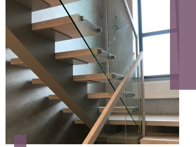 Изготовление лестниц на монокосоуре в Нововоронеже с монтажом и гарантией