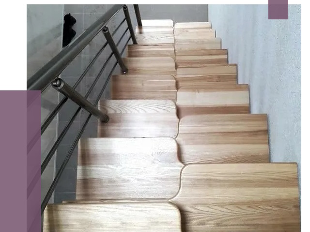 Лестницы гусиный шаг в Нововоронеже от 12903 руб. под ключ | ПРОЛЁТ-Нвв