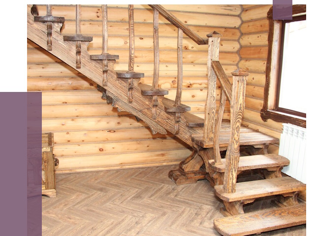 Лестницы в баню в Нововоронеже от 18924 руб. — изготовление | ПРОЛЁТ-Нвв