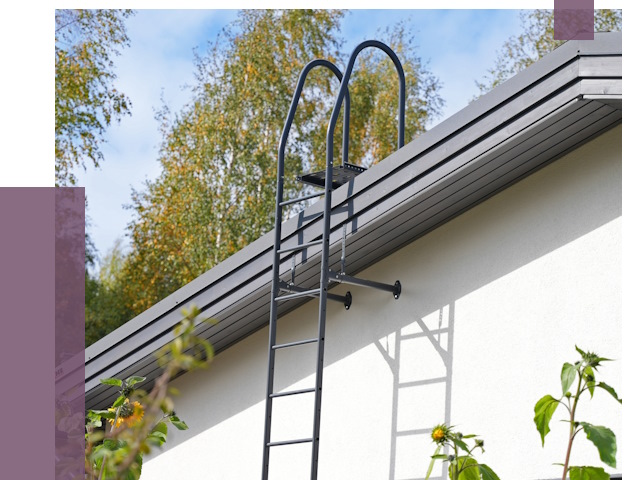 Лестницы на крышу в Нововоронеже от 18924 руб. — монтаж и монтаж ПРОЛЁТ-Нвв