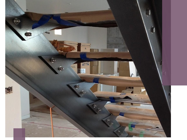 Усиление лестничных конструкций и усиление опор в Нововоронеже