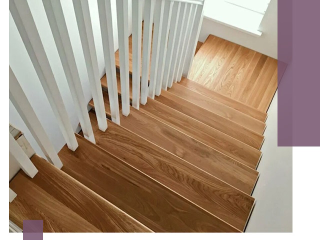 Лестницы из бука в Нововоронеже: изготовление, монтаж и демонтаж