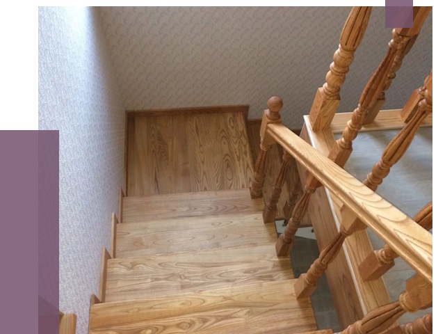 Сосновые лестницы в Нововоронеже под ключ от 7995 руб.  | ПРОЛЁТ-Нвв