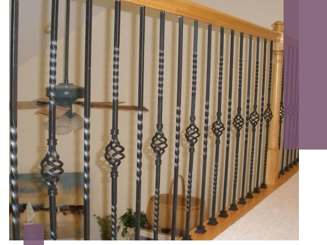 Изготовление и монтаж кованных перил в Нововоронеже под ключ