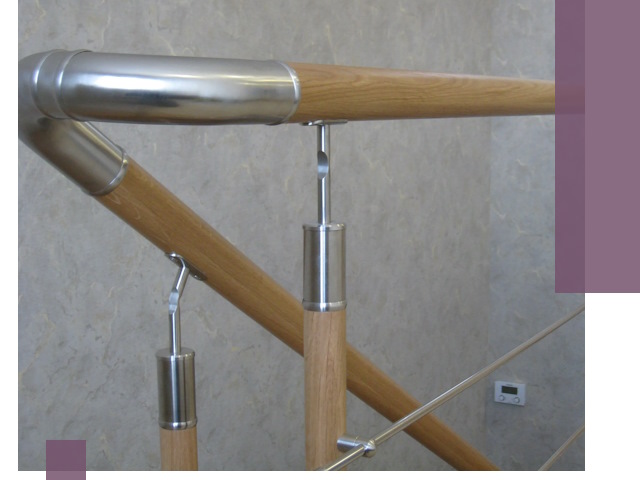 Комбинированные перила на заказ в Нововоронеже — монтаж и производство