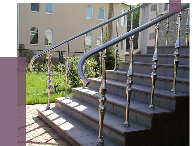 Перила для крыльца в Нововоронеже от 10626 руб. — монтаж ПРОЛЁТ-Нвв