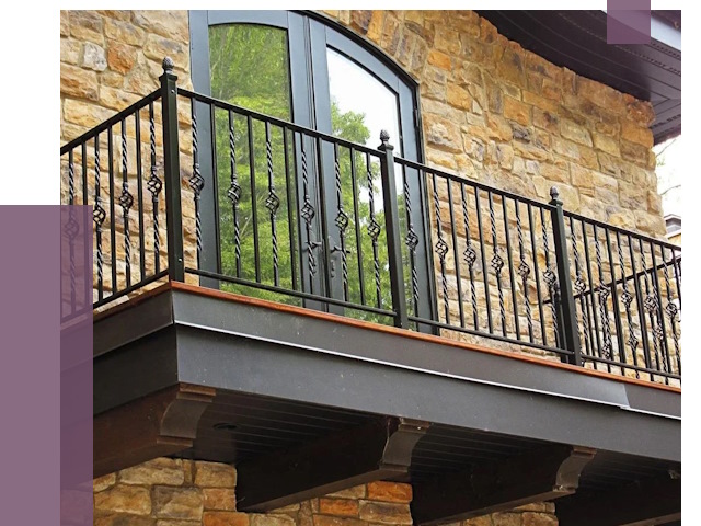 Балконные ограждения в Нововоронеже от 7944 руб. — купить | ПРОЛЁТ-Нвв