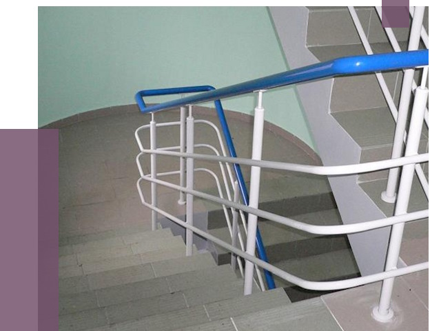 Перила в подъезде в Нововоронеже — установка и замена от 7337 руб. | ПРОЛЁТ-Нвв