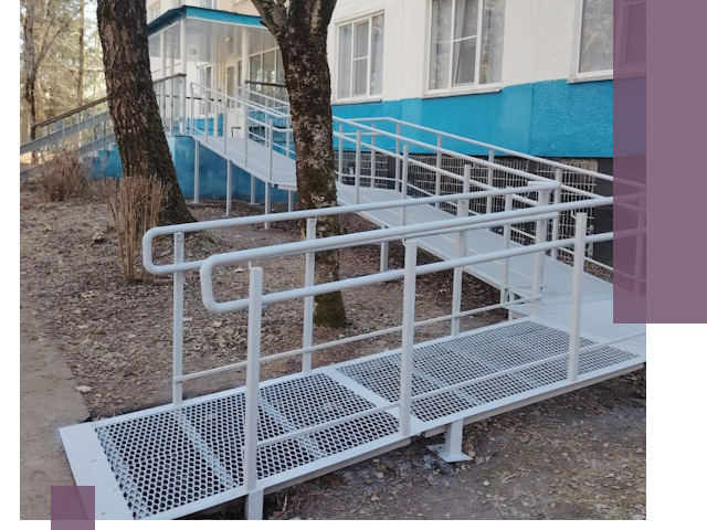 Пандусы под ключ в Нововоронеже: изготовление, монтаж и демонтаж