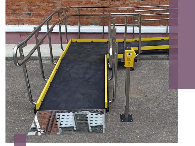 Изготовление наклонных пандусов для инвалидов в Нововоронеже