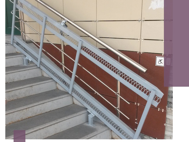 Изготовление откидных пандусов под ключ в Нововоронеже