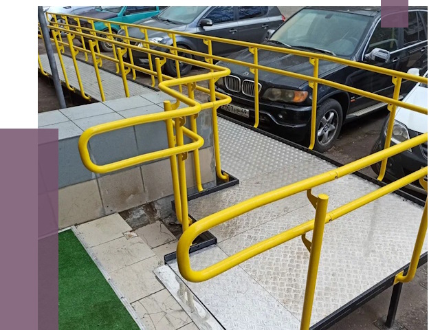 Стационарные пандусы в Нововоронеже от 12144 руб. | ПРОЛЁТ-Нвв