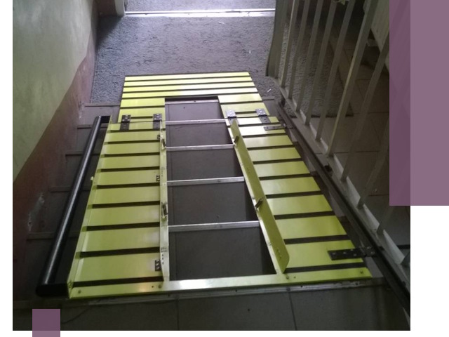 Профессиональный монтаж пандуса в подъезд в Нововоронеже