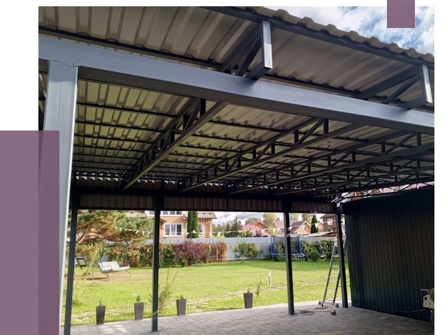 Монтаж навесов в Нововоронеже от 7286 руб. — установка навеса | ПРОЛЁТ-Нвв