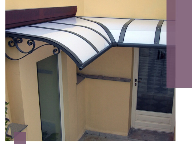 Монтаж козырьков любой сложности в Нововоронеже под ключ