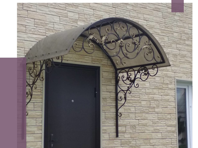 Ремонт козырьков в Нововоронеже от 7337 руб.  | ПРОЛЁТ-Нвв