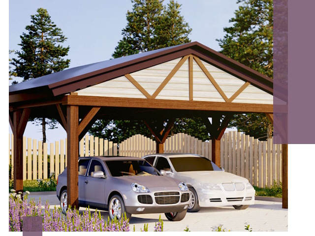 Навесы для автомобиля в Нововоронеже — изготовление и монтаж