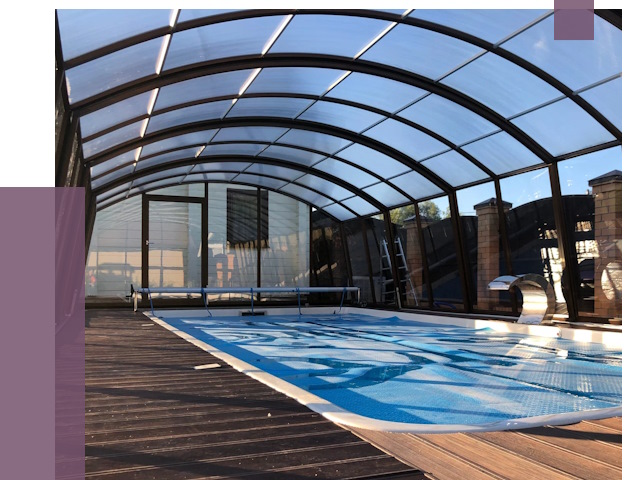 Навесы для бассейна в Нововоронеже от 16597 руб. под ключ | ПРОЛЁТ-Нвв