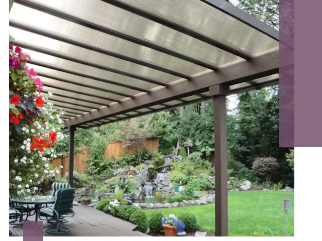 Навесы из поликарбоната под ключ в Нововоронеже быстро и надёжно