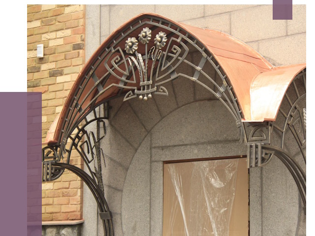 Арочные козырьки в Нововоронеже от 14421 руб. 