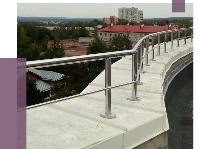 Парапеты и ограждения кровли в Нововоронеже от 4908 руб. 