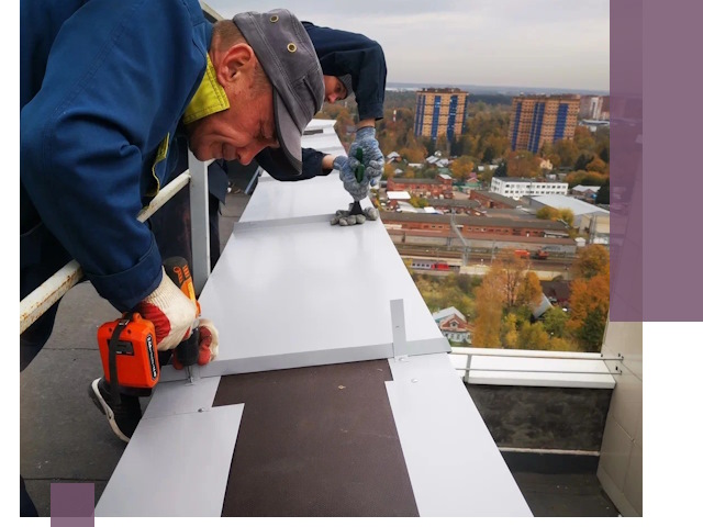 Монтаж парапетов в Нововоронеже — установка прочных металлических ограждений