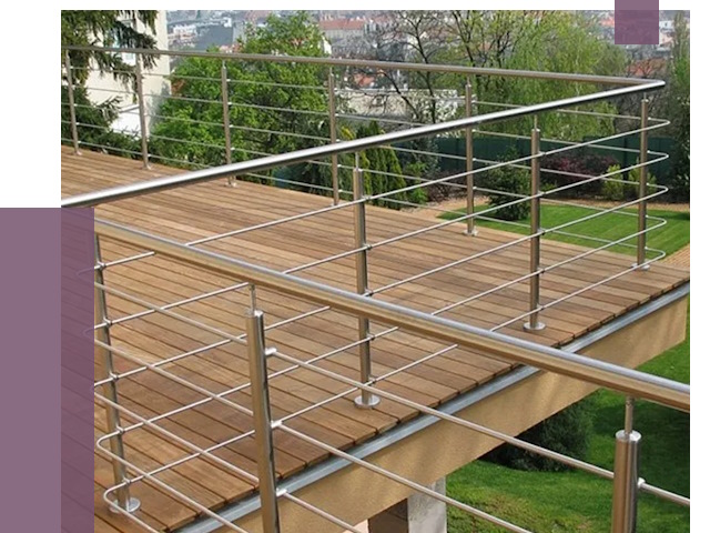 Алюминиевые парапеты в Нововоронеже под ключ от 7691 руб. 