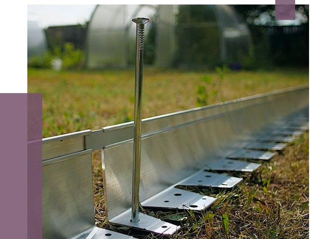 Металлические бордюры для газона в Нововоронеже от 4250 руб. | ПРОЛЁТ-Нвв