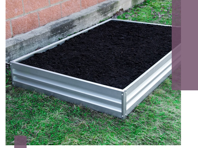 Металлические бордюры для грядок в Нововоронеже: прочность и аккуратность