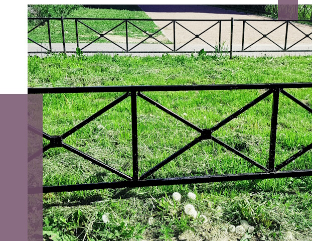 Металлические газонные ограждения в Нововоронеже от 4250 руб.