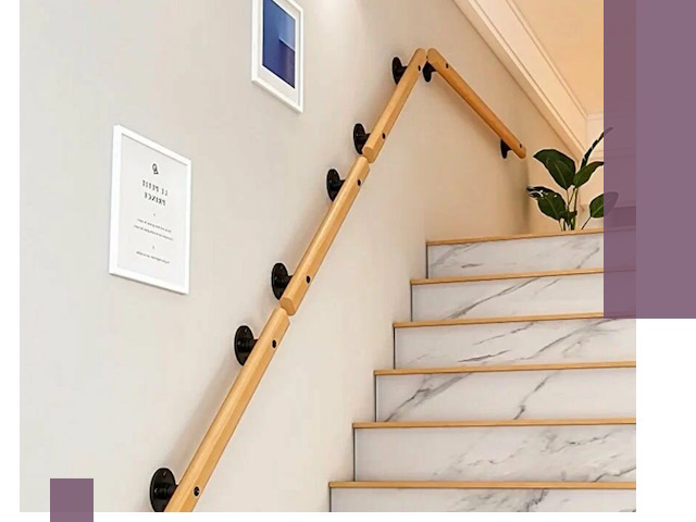 Поручни металлические и деревянные под ключ в Нововоронеже