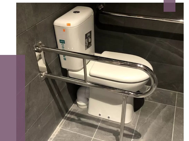 Поручни для санузлов в Нововоронеже от 4250 руб.  | ПРОЛЁТ-Нвв