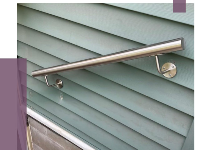 Поручни из нержавеющей стали в Нововоронеже от 7590 руб.  | ПРОЛЁТ-Нвв