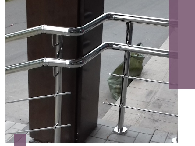 Монтаж поручней из нержавеющей стали в Нововоронеже качественно и быстро